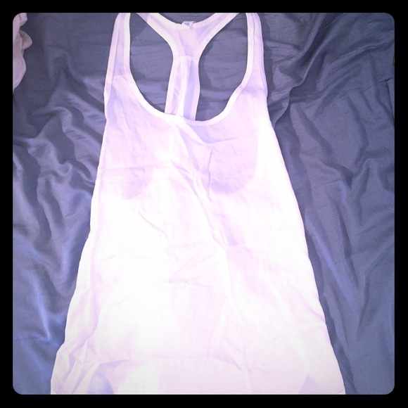 Lululemon white tank