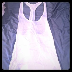 Lululemon white tank