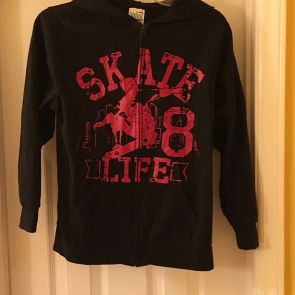 Old Navy Skate Life Zip Hoodie