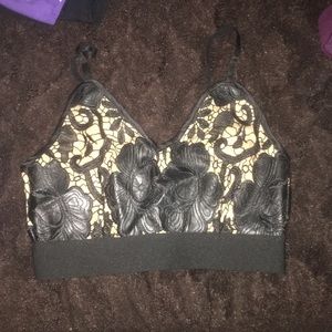 Beautiful lace crop top