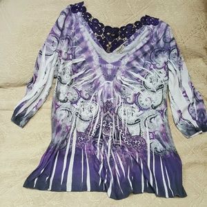 Flattering 3/4 Sleeve Top