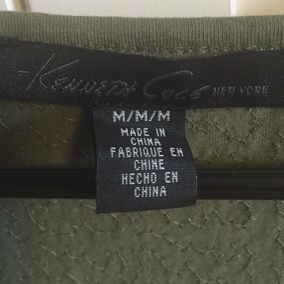 Kenneth Cole Sequined Tee Sz M - Picture 2 of 3