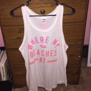 ‼️SALE‼️PINK Muscle tee
