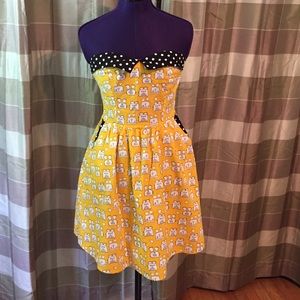 Retrolicious toast dress M 💛