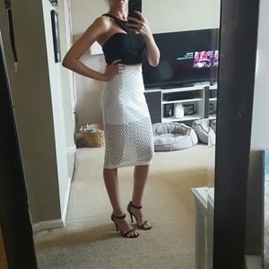 Express Skirts - Express Crochet Pencil Skirt Express Skirts - Express Crochet Pencil Skirt