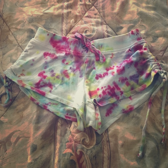 Tie-dye shorts