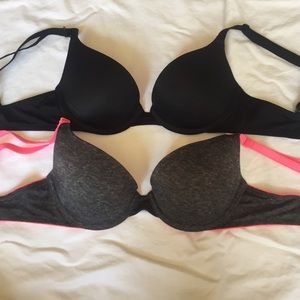 VS PINK PUSH UP BRAS