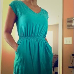 Cute teal sundress