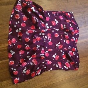 Strapless top
