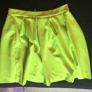 Neon Skater Skirt
