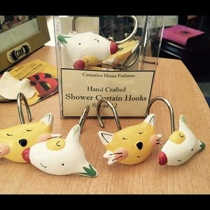 Cat & Dog shower hooks perfect 4 pet lovers!