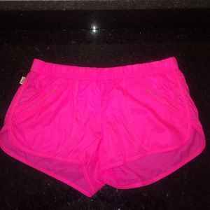 Pink soffe shorts