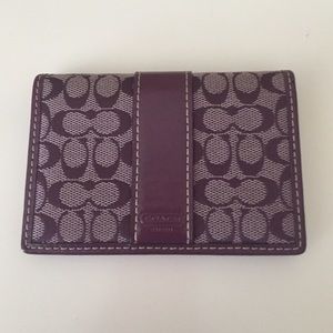 Authentic Coach ID wallet