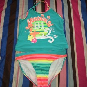 Two piece bathing suit