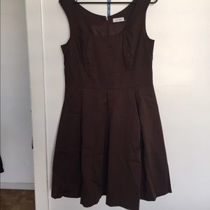 Calvin Klein brown dress