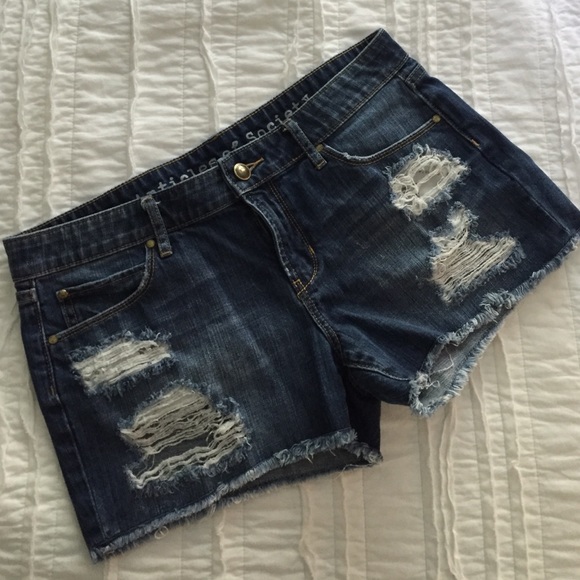 articles of society jean shorts