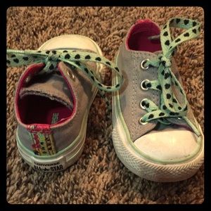 Toddler size 4 Converse shoes