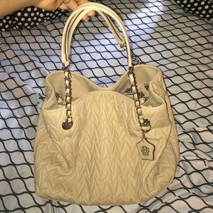 Jessica Simpson Nude Medium-Sized Shoulder Bag