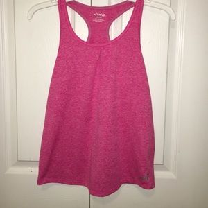 Pink workout top