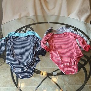 24M Carter's long sleeve onesies