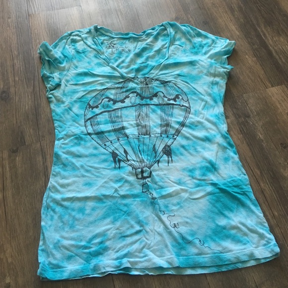Tie dye vneck