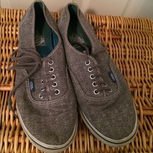 Gray/Blue Vans