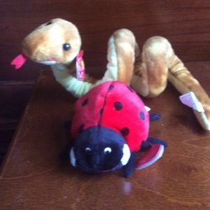 2 TY beanie babies 2.0