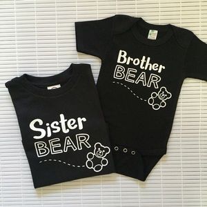 Sibling Bear Tees