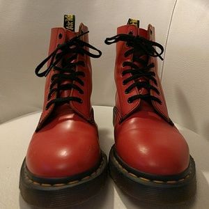 Red Dr Martens