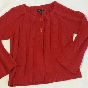 INC red sweater