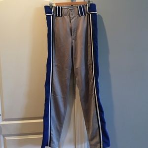 Men's grey baseball pant