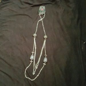 Necklace and earrings