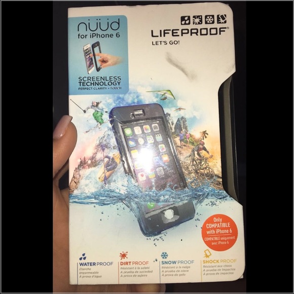 Brand new life proof I phone 6/6s case