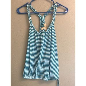 Blue Stripe Tank Top
