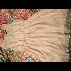 Beige Dress