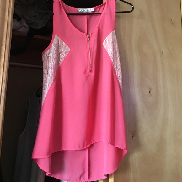 Salmon color top