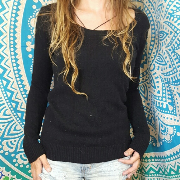 Old Navy Black Knit Sweater