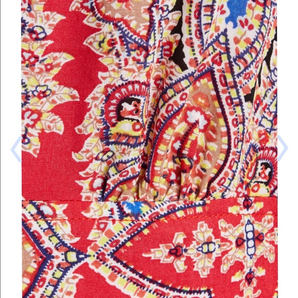 Modcloth paisley blue belle dress Nwt sold out! - Picture 3 of 4