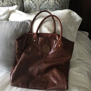 Extra large Tory Burch Leather Bag