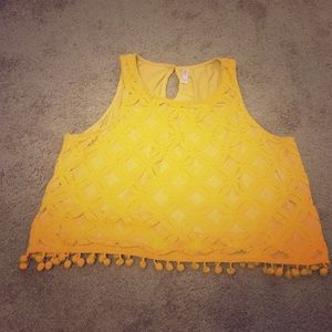 Vintage style crop top