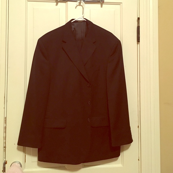 Men's Stafford Black suit
