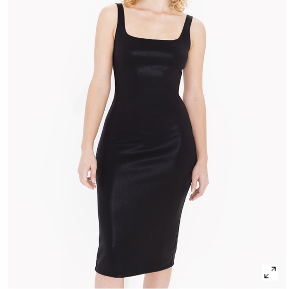 American Apparel Dresses & Skirts - NWT AA Ponte Foil Tank Dress