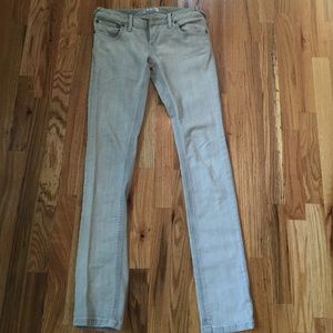 Free People Size 26 Gray Jeans
