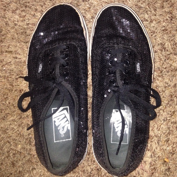 Vans sequin shoes