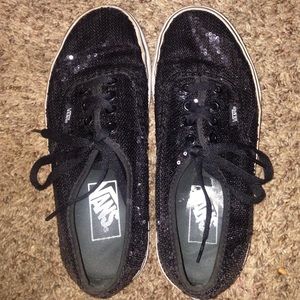 Vans sequin shoes
