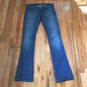 Seven For All Mankind Size 29 Rocker Boot Cut Jns