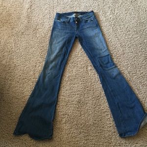 Genetic denim bell bottom jeans