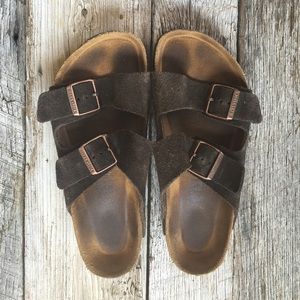 Birkenstock 'Arizona' style, size 39, suede