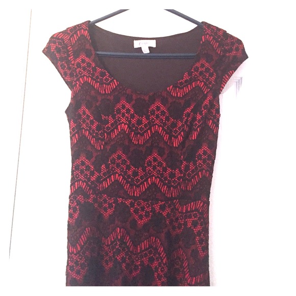 Red Lace Dress