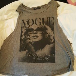 Marilyn Monroe muscle tank Size L/XL